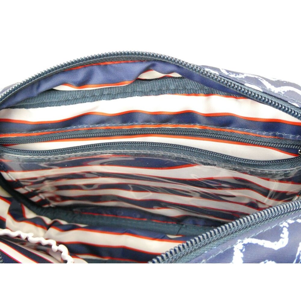 Lug Blue & White Carousel RFID Crossbody Bag - Picture 10 of 13